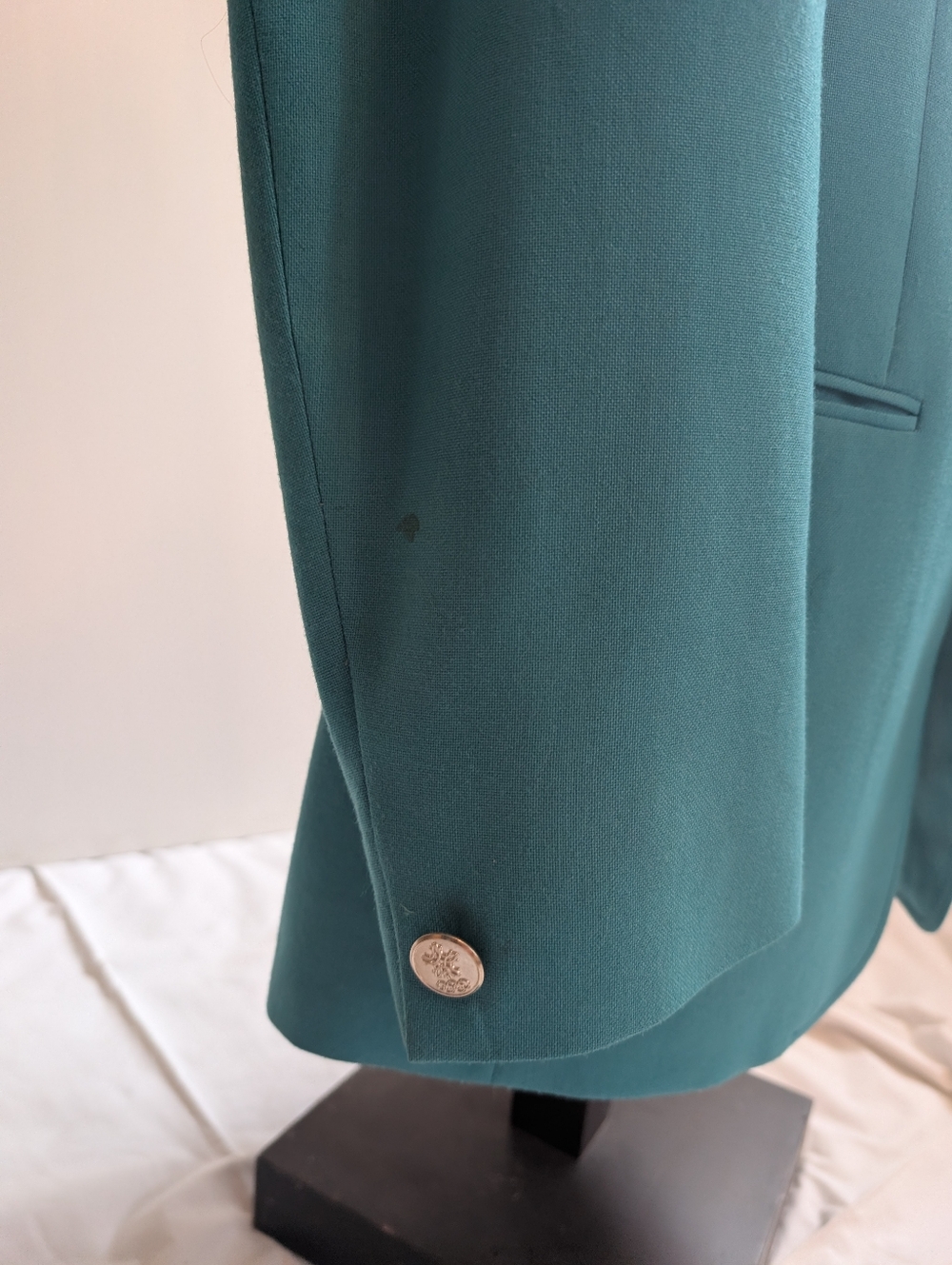 1988 XV Olympic Winter Games - Teal Men's Blazer with Olympic Embroidered Logo - Picture 16 of 16